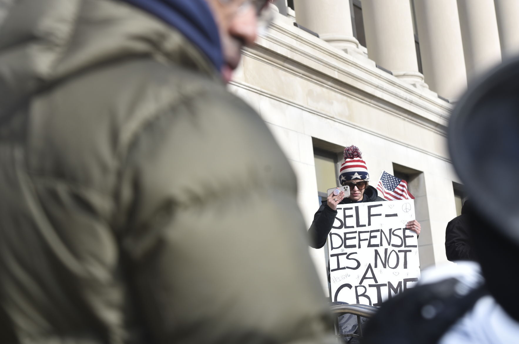 Emily Cahill with self-defense is not a crime